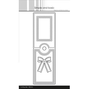 Simple and Basic SBD516 - Dies Gifttag w/bow