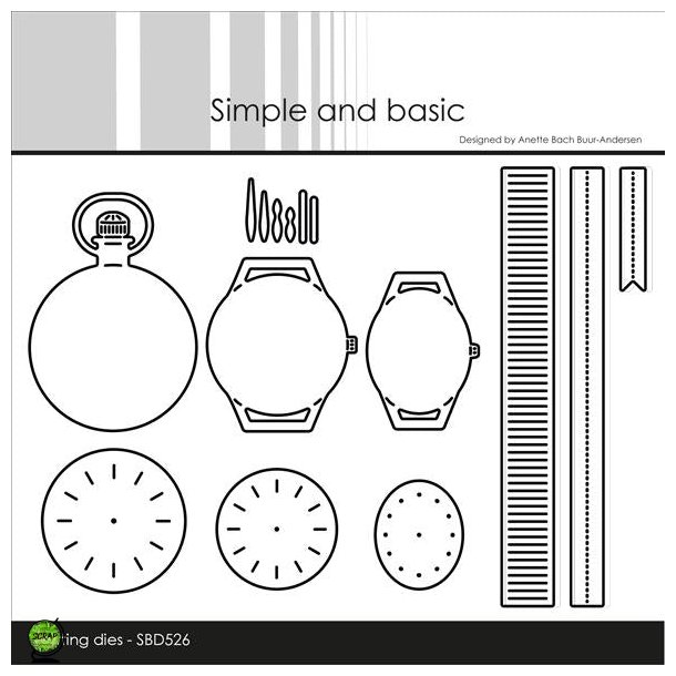 Simple and Basic SBD526 - Dies wristwatches and pocketwatch