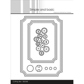 Simple and Basic SBD548 - Dies Reverse rounded corners