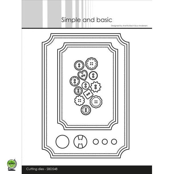 Simple and Basic SBD548 - Dies Reverse rounded corners