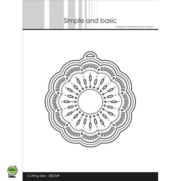 Simple and Basic SBD549 - Dies Doily on tag