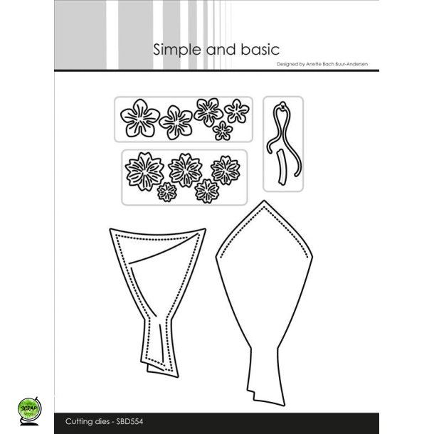 Simple and Basic SBD554 - Dies Bouquet of Flowers