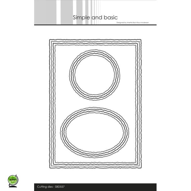 Simple and Basic SBD557 - Dies Old paper 5x7"