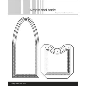Simple and Basic SBD560 - Dies Beautiful pocket tag