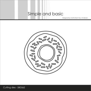 Simple and Basic SBD562 - Dies Doughnuts and sprinkes