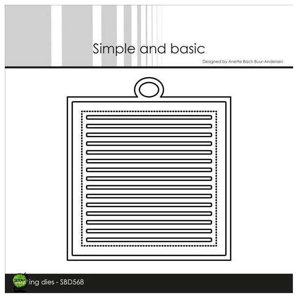 Simple and Basic SBD568 - Dies All lined uo swuare