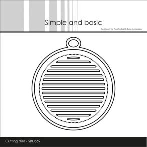 Simple and Basic SBD569 - Dies All lined up round