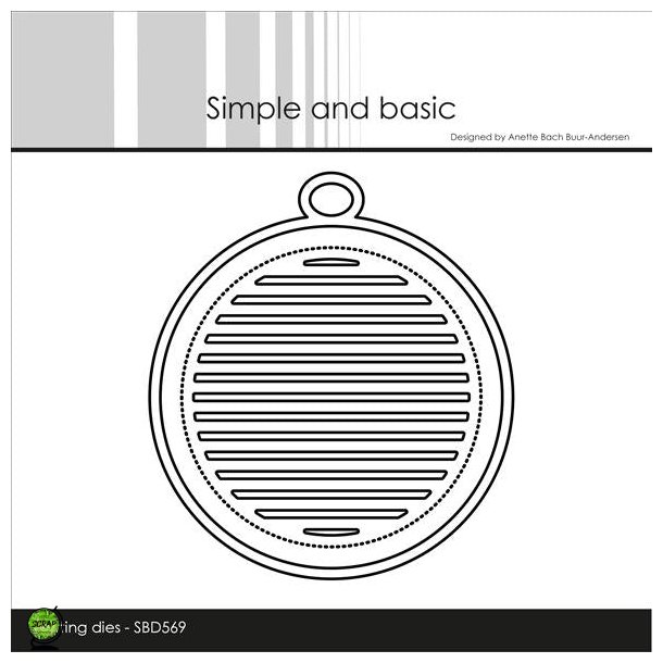 Simple and Basic SBD569 - Dies All lined up round