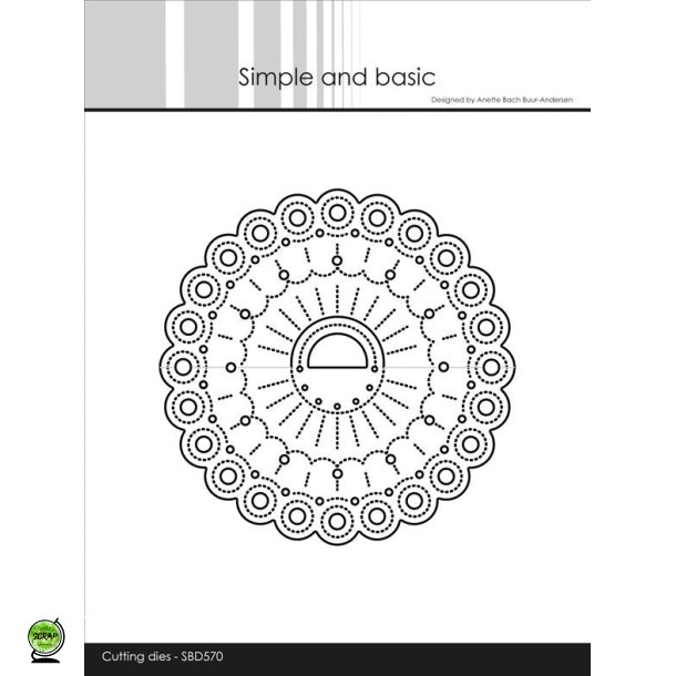 Simple and Basic SBD570 - Dies Decoration treatbag topper