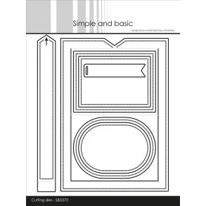 Simple and Basic SBD572 - Dies Sliding card