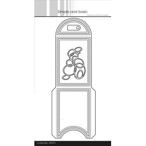 Simple and Basic SBD573 - Dies Gift card envelope