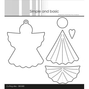 Simple and Basic SBD580 - Dies Angels 2 with tag