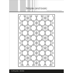 Simple and Basic SBD586 - Dies Beautiful stars baggrund