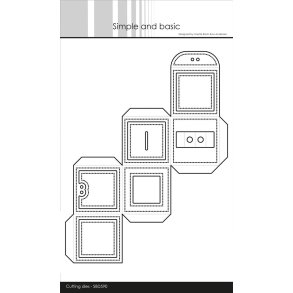 Simple and Basic SBD590 - Dies Square box