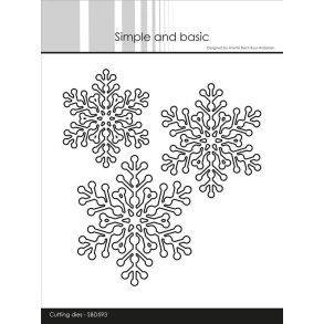 Simple and Basic SBD593 - Dies Snowflakes