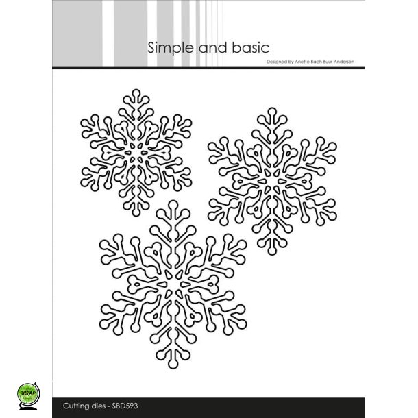 Simple and Basic SBD593 - Dies Snowflakes