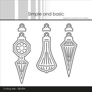 Simple and Basic SBD594 - Dies Christmas ornaments