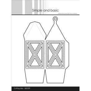 Simple and Basic SBD599 - Dies Lanterne stor