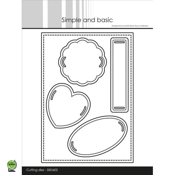 Simple and Basic SBD602 - Dies belts for ribbon