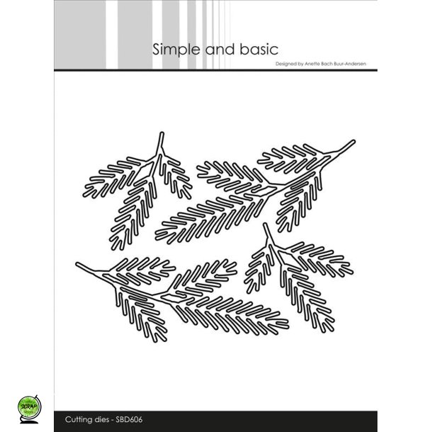 Simple and Basic SBD606 - Dies Pine branches
