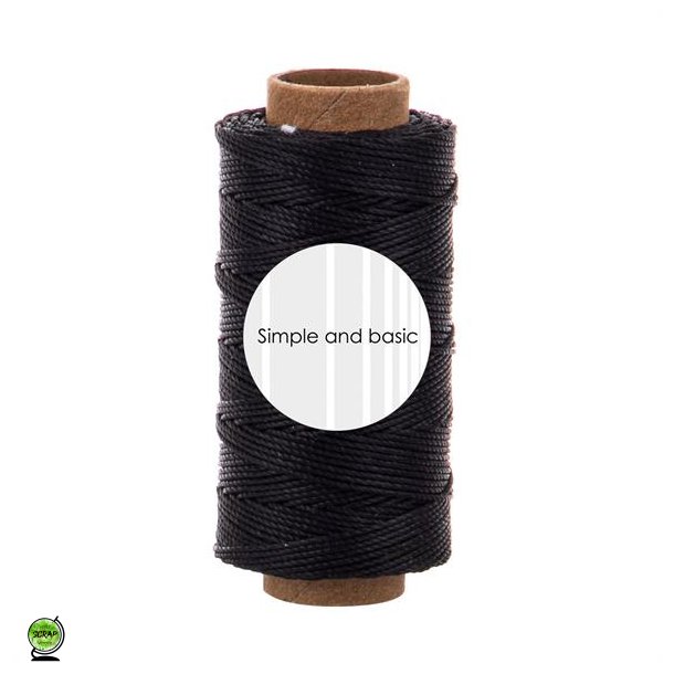 Simple and Basic SBA701 - Polyester trd 0,5mmx50 m black