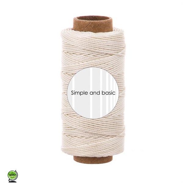 Simple and Basic SBA703 - Polyester trd 0,5mmx50 m Ivory