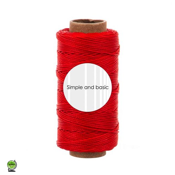Simple and Basic SBA708 - Polyester trd 0,5mmx50m Bright red