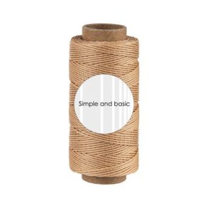 Simple and Basic SBA714 - Polyester trd 0,5mmx50m Salted caramel