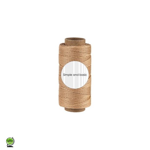 Simple and Basic SBA714 - Polyester trd 0,5mmx50m Salted caramel