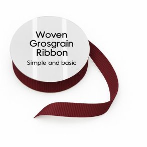 Simple and Sasic SBA455 - Ribbon Dark red 8mmx10m