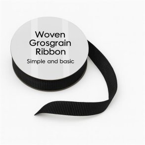 Simple and Basic SBA457 - Ribbon Black 8mmx10m