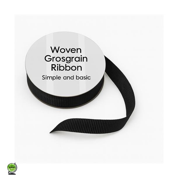 Simple and Basic SBA457 - Ribbon Black 8mmx10m