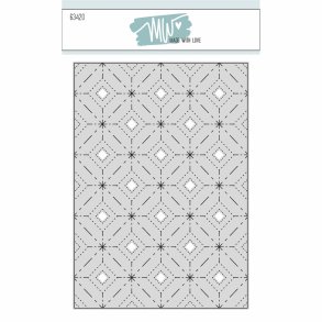 MW Made with love 63420 - Dies Squares background 