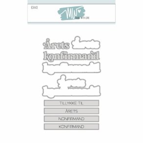 MW Made with love 63443 - Dies tekst rets konfirmand