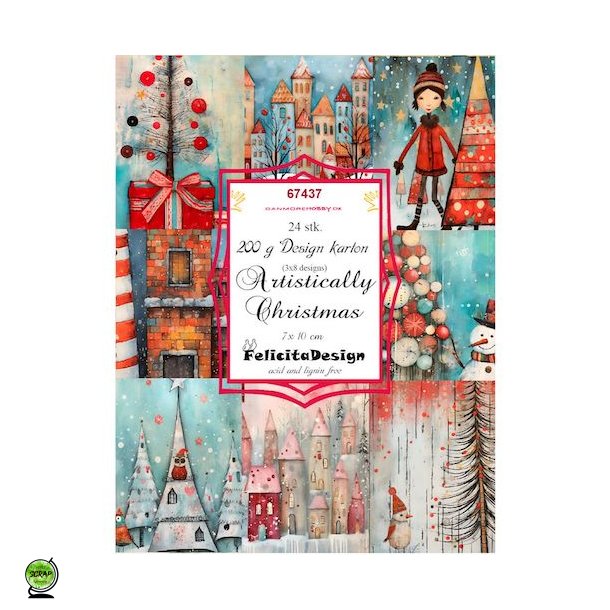 FelicitaDesign 67437 - Artistically christmas 7x10 cm