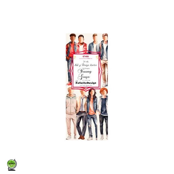 FelicitaDesign 67468 - Young Guys 5.5x14 cm