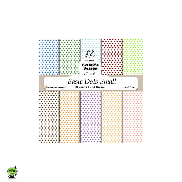 FelicitaDesign 69314 - Basic Dots Small 15x15 cm