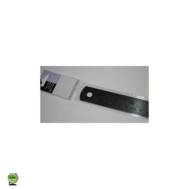 Lineal 7830 - rustfrit stl 30 cm