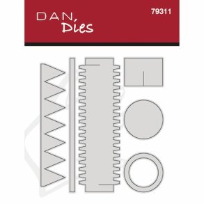 Dan Dies 79311 - Dies Tromme mini julepynt