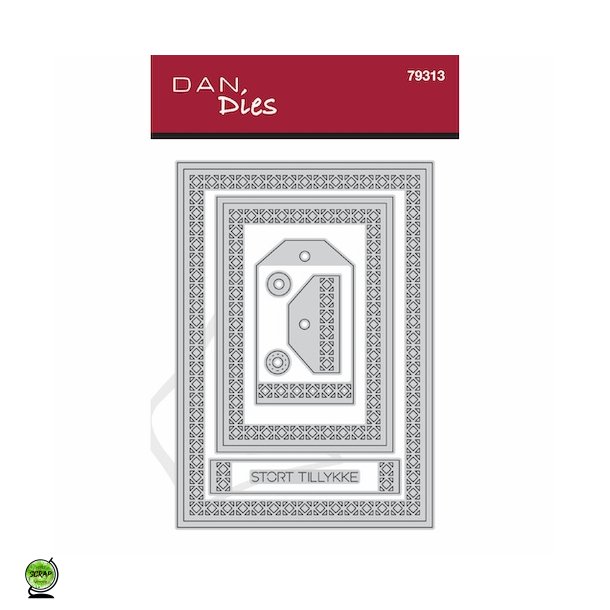DanDies 79313 - Dies Hardanger rektangler