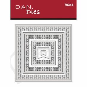 DanDies 79314 - Dies Hardanger firkanter