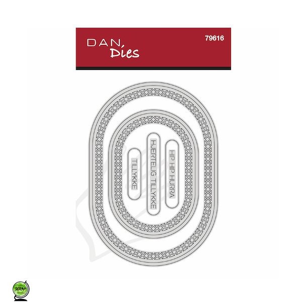 DanDies 79316 - Dies Hardanger ovaler