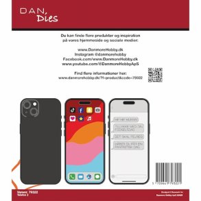 Dan Dies 79322 - Dies mobiltelefon med tekster stor