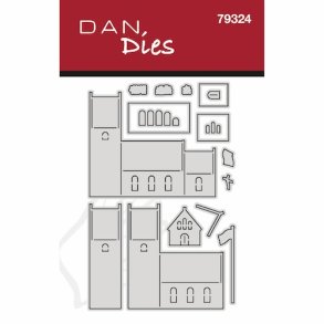 Dan Dies 79324 - Dies Kirke med flag
