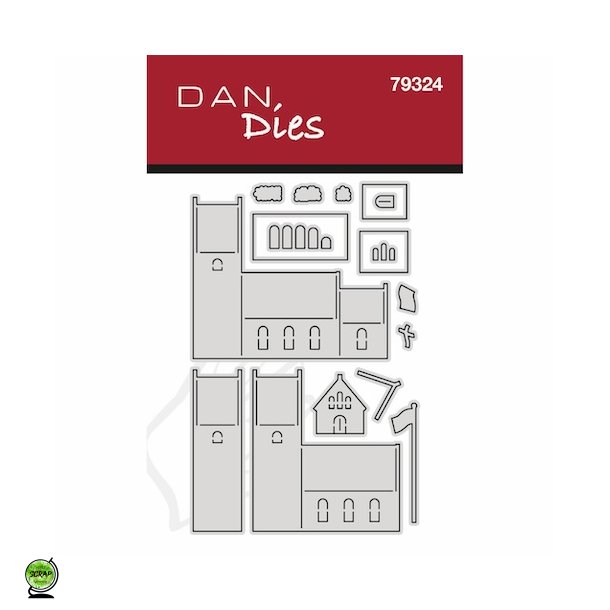 Dan Dies 79324 - Dies Kirke med flag