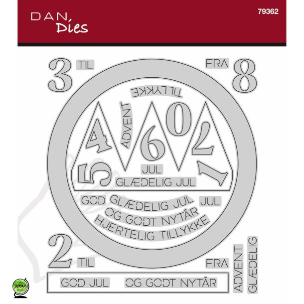 Dan Dies 79362 - Dies Rund ske tilbehr