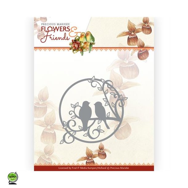 Precious Marieke PM10233 - Dies Krans med fugle