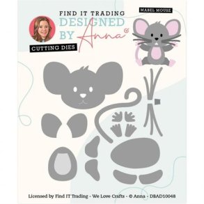 Amy Design DBAD10048 - Dies Mabel Mouse