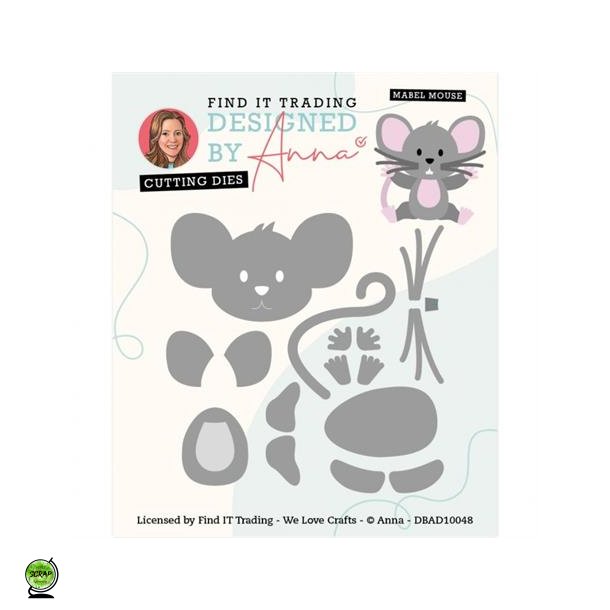 Amy Design DBAD10048 - Dies Mabel Mouse