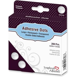 3L Adhesice Dots 200 stk. 0,51in/13mm
